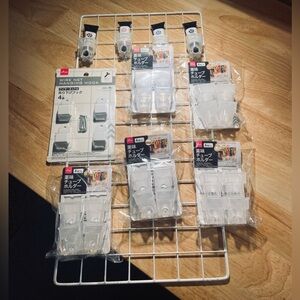 DAISO - Paint tube storage for 24, grid & hardware NEW
